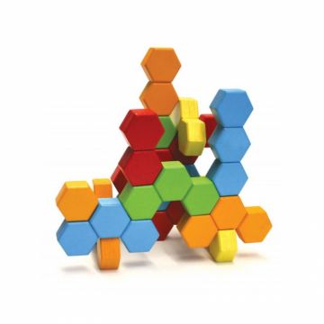 Joc de constructie IQ HexActly - Fat Brain Toys