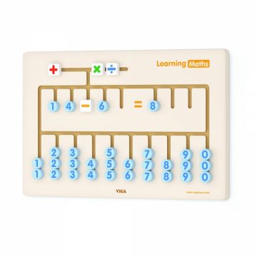 Joc de Perete din Lemn Matematica New Classic Toys