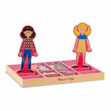 Joc din lemn Imbraca-le pe Abby si Ema Melissa and Doug