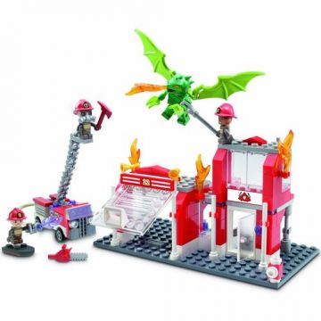 KRE-O Fire Station Dragon Attack Hasbro