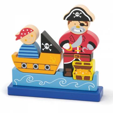 Puzzle 3D Magnetic New Classic Toys Pirat