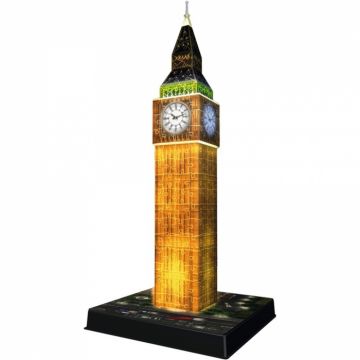 Puzzle 3D Ravensburger - Big Ben Editie Luminoasa