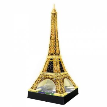 Puzzle 3D Ravensburger - Turnul Eiffel Noaptea