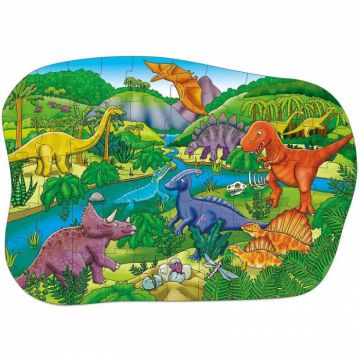 Puzzle de Podea Orchard Toys - Dinozauri