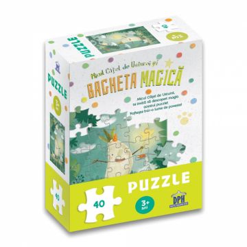 Puzzle DPH Micul catel de usturoi si bagheta magica