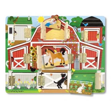 Puzzle magnetic ascunde si descopera Melissa and Doug