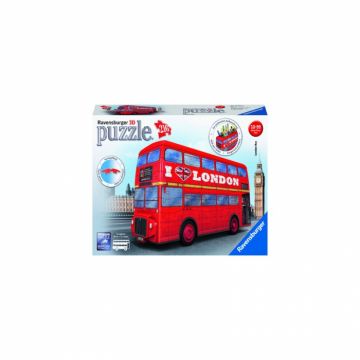 Puzzle Ravensburger 3D Autobuz Londra, 216 Piese