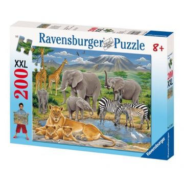 Puzzle Ravensburger Animale in Africa - 200 piese