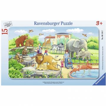 Puzzle Ravensburger - Calatorie La Zoo