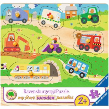 Puzzle Ravensburger din Lemn - Vehicule