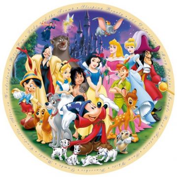 Puzzle Ravensburger Minunata Lume Disney, 1000 Piese
