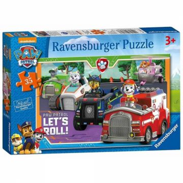 Puzzle Ravensburger - Patrula Catelusilor 35 piese