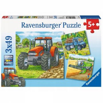 Puzzle Ravensburger - Utilaje Agricole