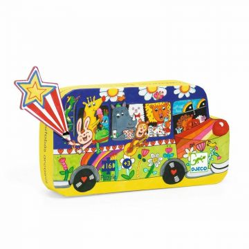 Djeco - Puzzle - Autobuzul copilariei