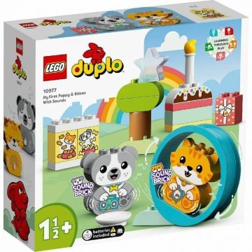 Lego - DUPLO PRIMUL MEU CATELUS SI PRIMUL MEU PISOI CU SUNETE 10977