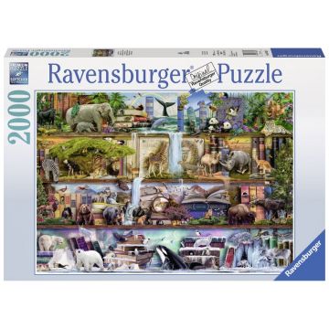 Ravensburger - Puzzle Animale, 2000 piese