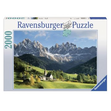 Ravensburger - Puzzle Muntii Dolomiti, 2000 piese