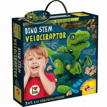 Experimentele micului geniu - Set STEM Velociraptor