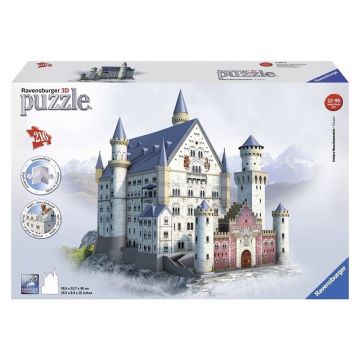 Puzzle 3D Castelul Neuschwanstein, 216 Piese