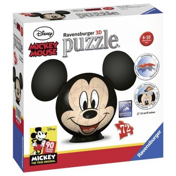 Puzzle 3D Mickey Mouse, 72 Piese