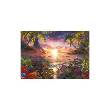 Ravensburger - Puzzle Apusul in paradis, 18000 piese