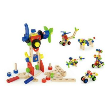 Viga - Set de constructie Multifunctional , 68 piese