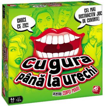 Joc de Societate As cu Gura pana la Urechi pentru Copii