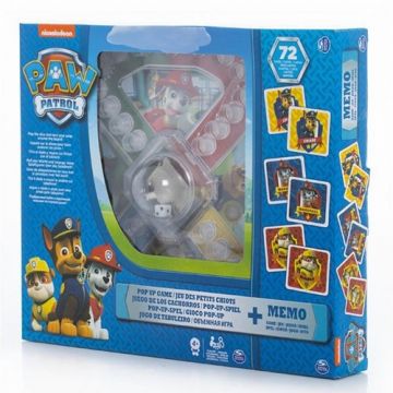Joc de Societate Spin Master Patrula Catelusilor cu Zaruri si Memory Game