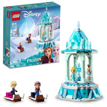 Lego Disney Princess Caruselul Magic al Annei si al Elsei 43218