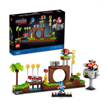 Lego Ideas Ariciul Sonic Zona Green Hills 21331