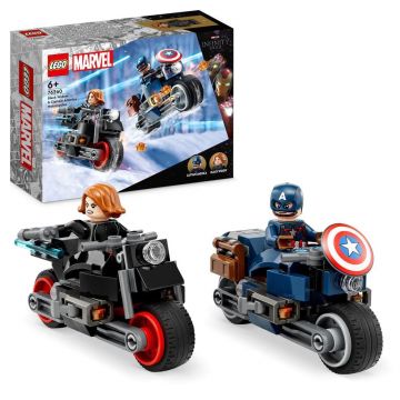 Lego Super Heroes Motocicletele lui Black Widow si Captain America 76260