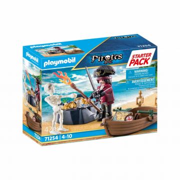 Playmobil - Set Pirat Si Barca Cu Vasle