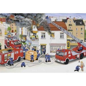 Puzzle Brigada De Pompieri, 2X24 Piese