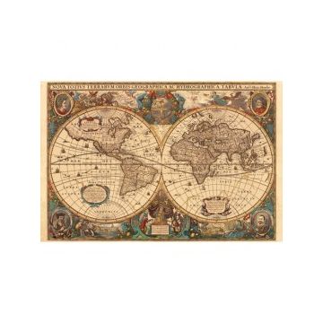 Puzzle harta antica a lumii  5000 piese