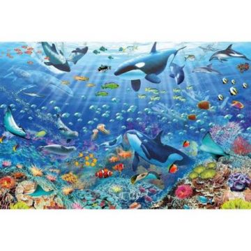 Puzzle Lumea Subacvatica Colorata, 3000 Piese