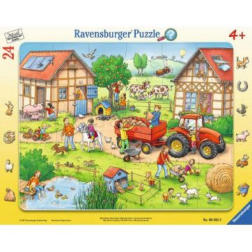 Puzzle mica mea ferma, 24 piese