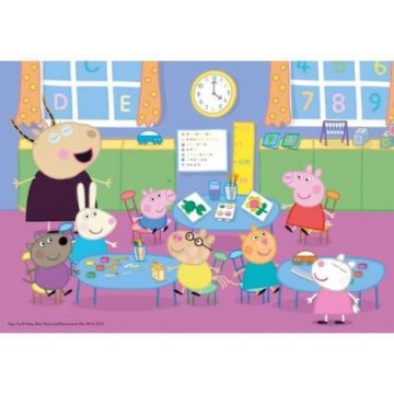 Puzzle Peppa Pig La Scoala, 35 Piese