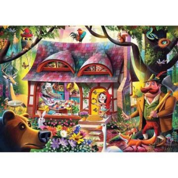 Puzzle Scufita Rosie, 1000 Piese