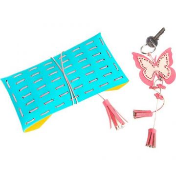 Set creativ Breloc si etui ochelari Chalk and Chuckles