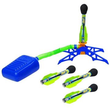 Set lansator cu 3 rachete, Zing, Zoom Rocketz