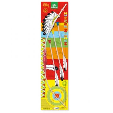 Arc Vilac cu 3 Sageti cu Ventuza Arc Vilac cu 3 Sageti cu Ventuza
