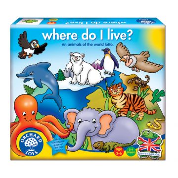 Joc Educativ Orchard Toys Loto Unde Locuiesc