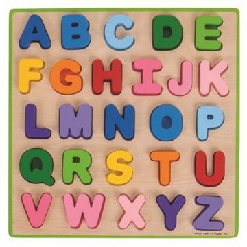 Puzzle Colorat BigJigs Toys Alfabet
