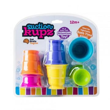 Set 6 cupe de silicon colorate Fat Brain