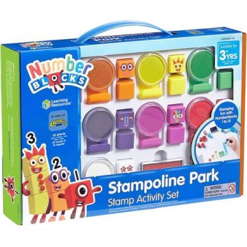 Set activitati cu stampile - Numberblocks