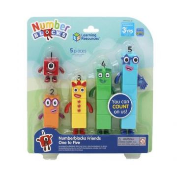 Set figurine Numberblocks - De la Unu la Cinci