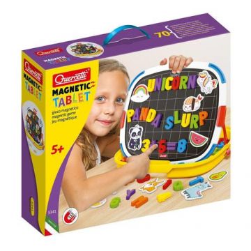 Tableta Magnetica Litere si Numere Quercetti