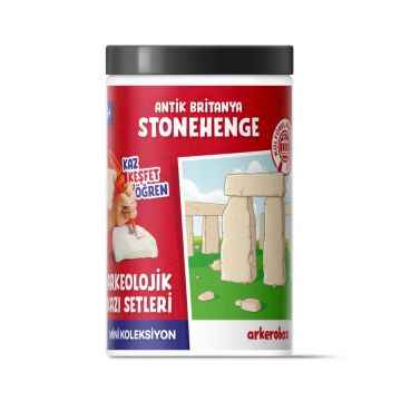 Arkerobox - Mini set arheologic educational si puzzle 3D, Marea Britanie antica, Stonehenge Arkerobox - Mini set arheologic educational si puzzle 3D, Marea Britanie antica, Stonehenge