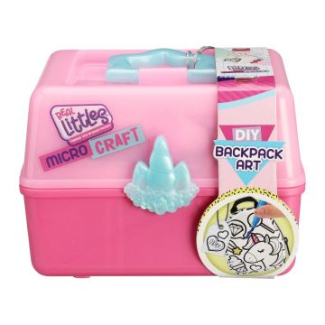 Cutie cu mini surprize pentru creatie, Real Littles, S6, Backpack Art