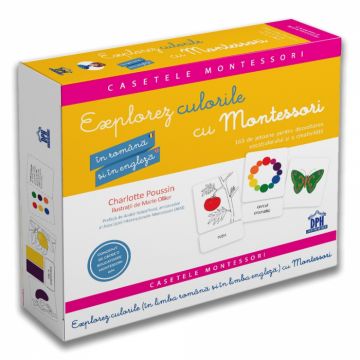 Joc DPH Explorez culorile cu Montessori 163 de jetoane